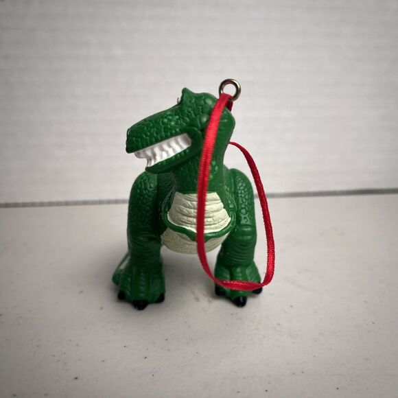 Disney Toy Story Pixar REX Green Dinosaur Christmas Ornament Xmas Holiday 2.5" - Picture 5 of 9